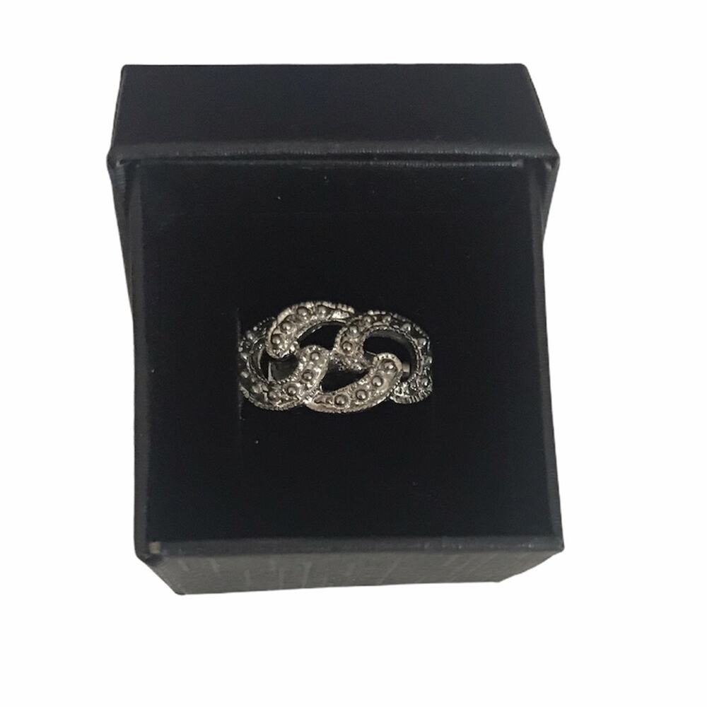Vintage Silver Knot Lapel Pin Brooch